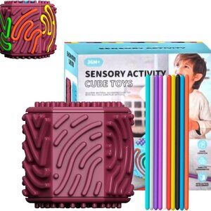 3D Sensory Activity Board, Silicone Sensory Toys, Fidget Toys